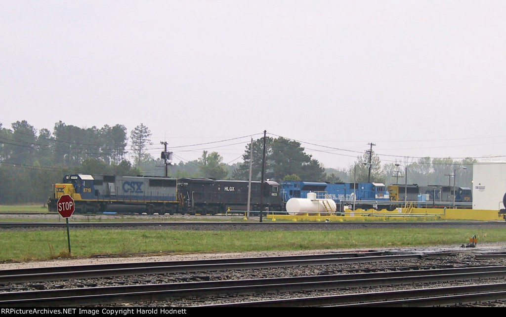 CSX 8719 and others 